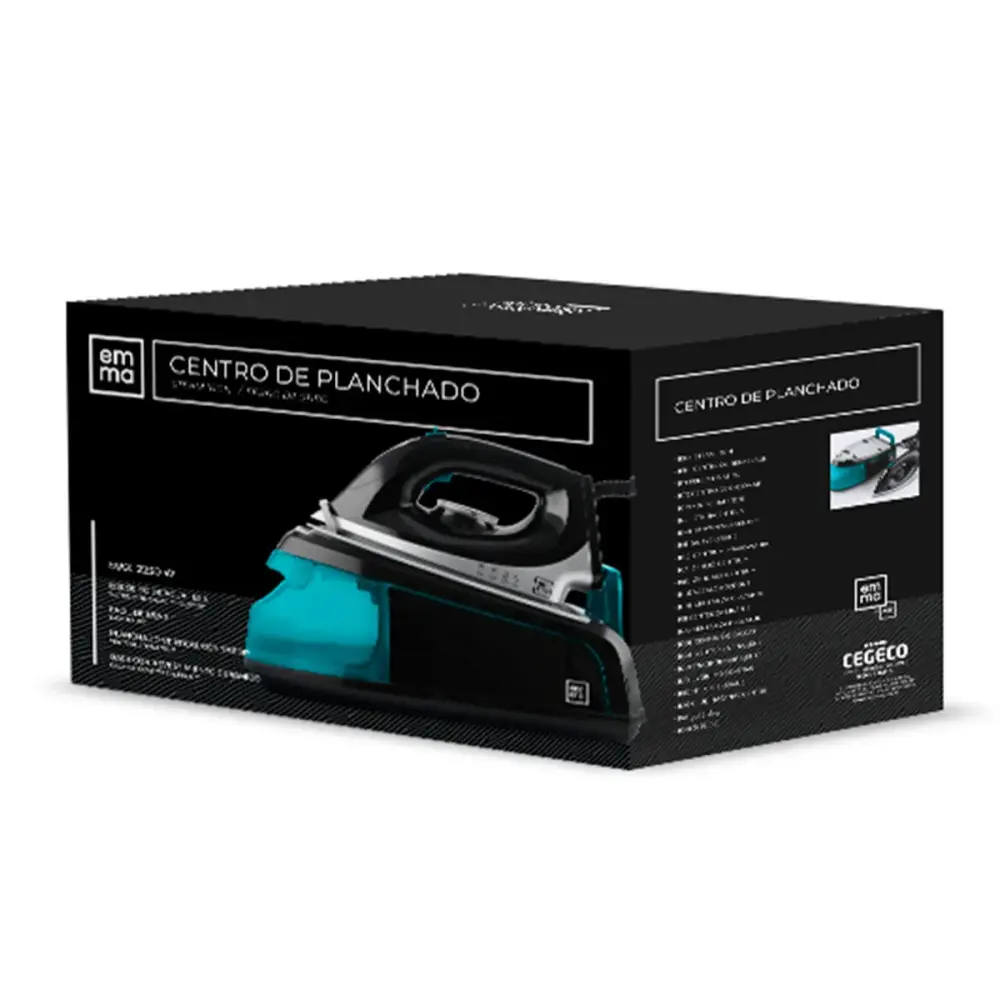 Centro de planchado Emma GB1K2 2250W 1,2L | Acero Inoxidable | Antical