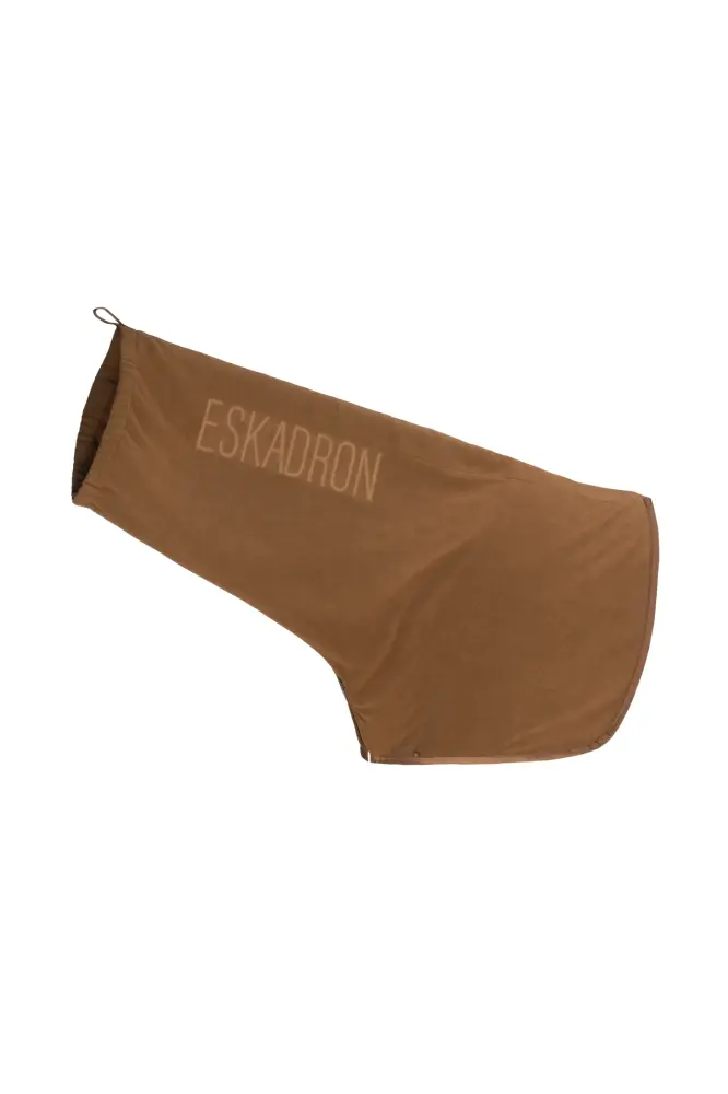 Fundas de almohada estampadas Heritage AW24 Forro polar Cubre cuello con cremallera Almond S/M