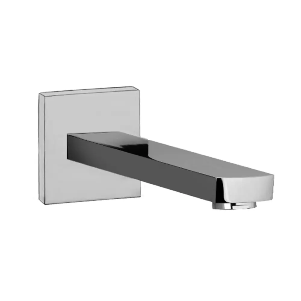 Bocca muro Paffoni Elys 197x42 mm con aeratore M28x1 - Cromo