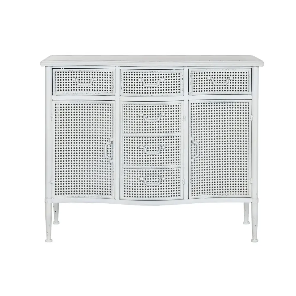 BUFFET ACERO 101X42X85 BLANCO