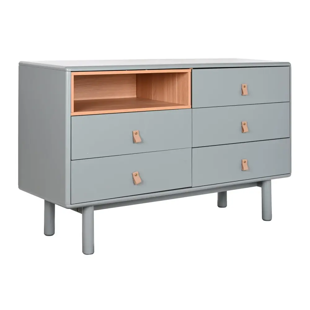 COMODA MDF PU 120X40X75 GRIS
