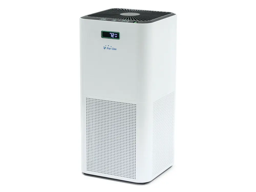 Filtro de Carbón Activado Purificador de aire con filtro HEPA, PM2, ionizador, pantalla LED táctil, 3 velocidades y modo...