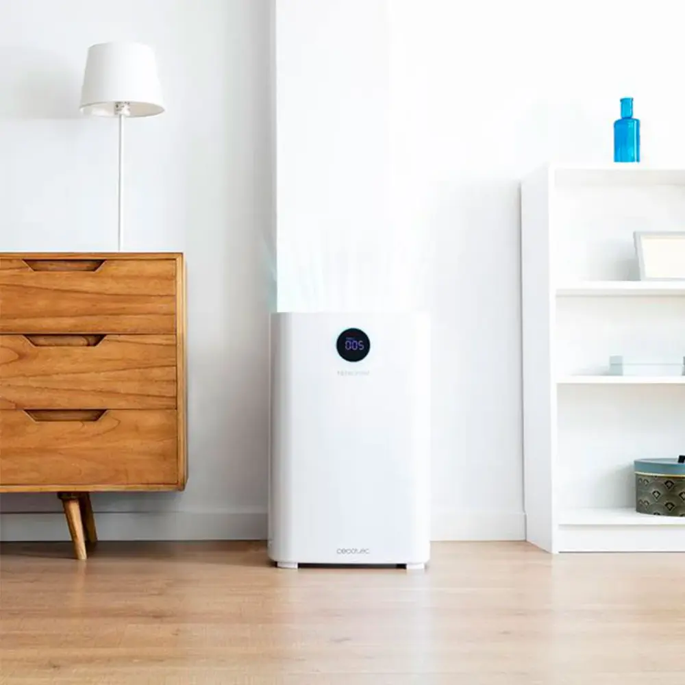 Ionizador Silencioso Purificador de aire Cecotec Total Puro 5000 Connected 360CADR WiFi blanco