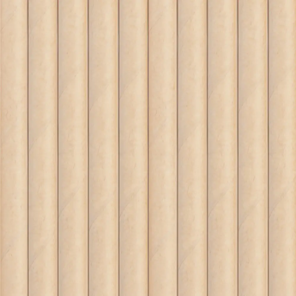 Pajitas de papel kraft eco 10uds. para Aniversario