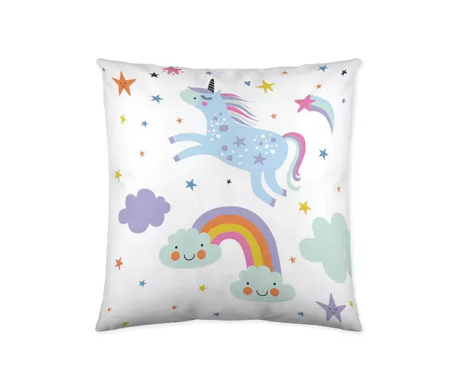 Algodón Egipcio 100% FUNDA DE COJIN VACIO SPARKLY 50x50 CM CON IMPRESIÓN POR AMBAS CARAS