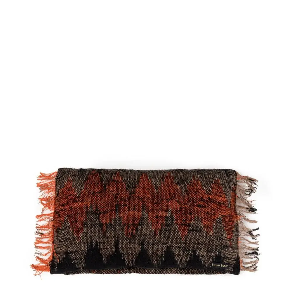 Diseño Exclusivo Funda de Cojín Bazar Bizarre Oh My Gee-Negro Orange-30x50