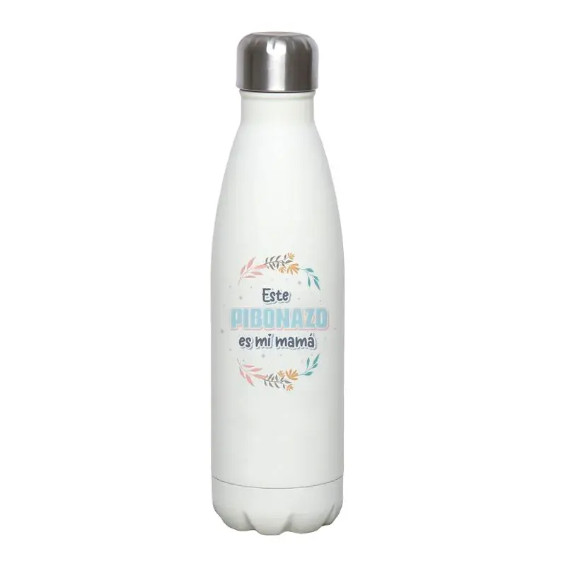 BOTELLA ACERO INOX. 500ML MAMA PIBONAZO