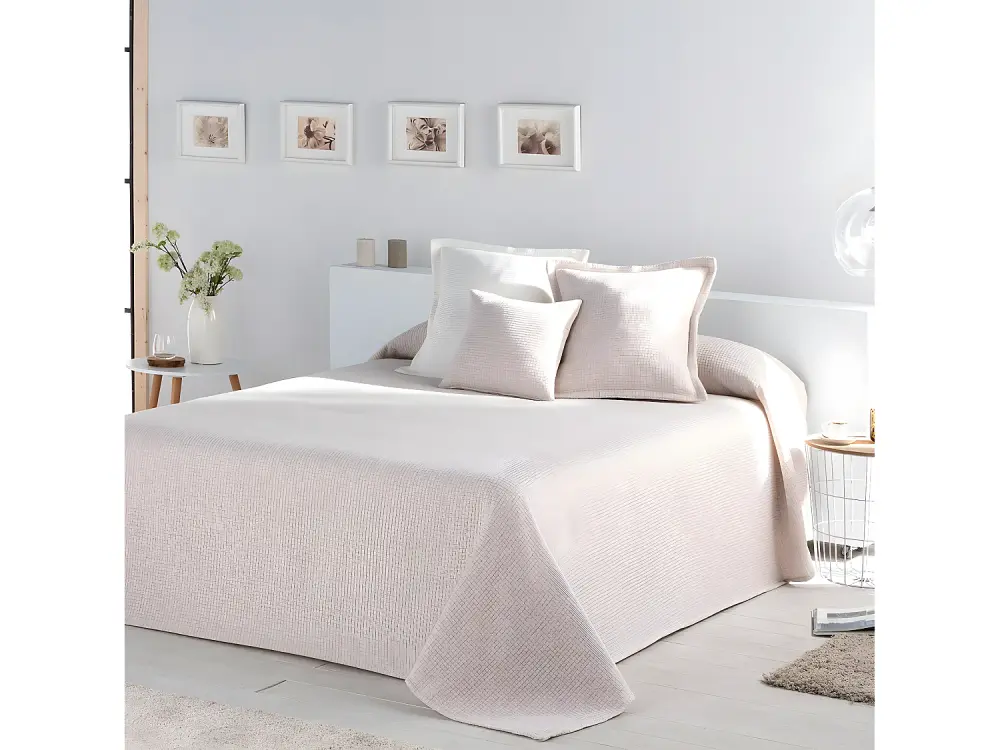 Colcha Bouti NAF NAF Algodón Beige 180x270 cm