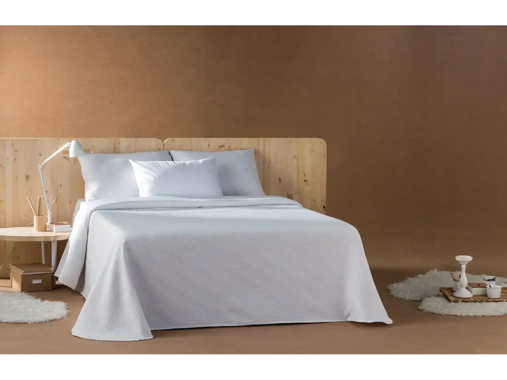 ESTORALIS | Colcha Tejido Jacquard | Colcha buena para todas las Estaciones | Para Cama 180 cm. ( 270x270 cm. AnchoxAlto )...