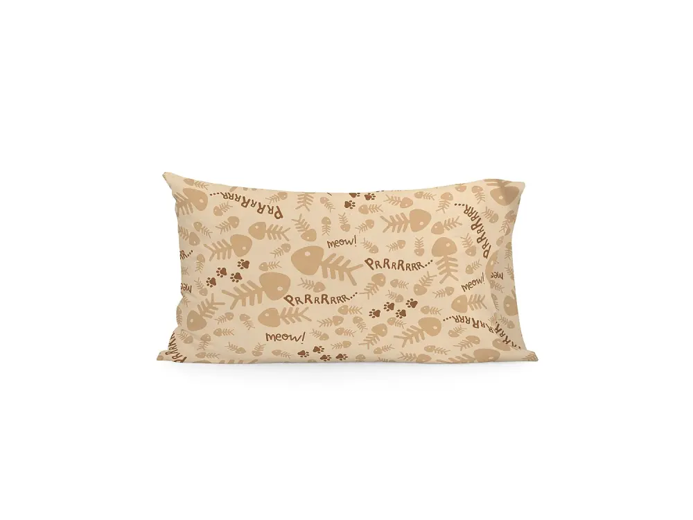 Funda de Almohada Algodón Estampado Moderno 50x75 cm