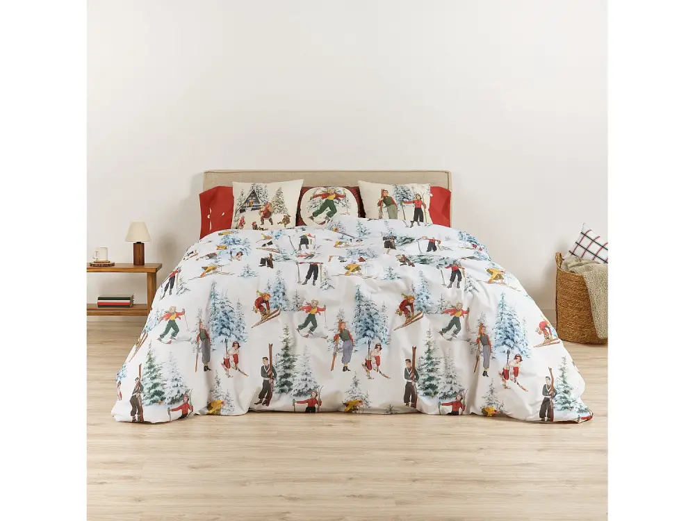 Funda nórdica con clicks 100% algodón Laponia 58 para cama de 90 (155x220 cm)