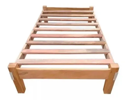 Hipoalergénico Certificado CAMA 1 PLAZA MADERA