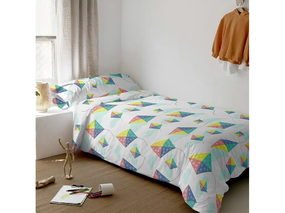 Juego nórdico 2 piezas 155x220 cm (Cama 80/90) Kite (D)