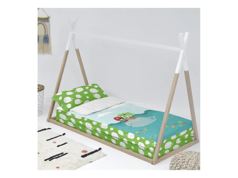 Saco nórdico Cama 105 (105x200 cm) Sin relleno Pirata