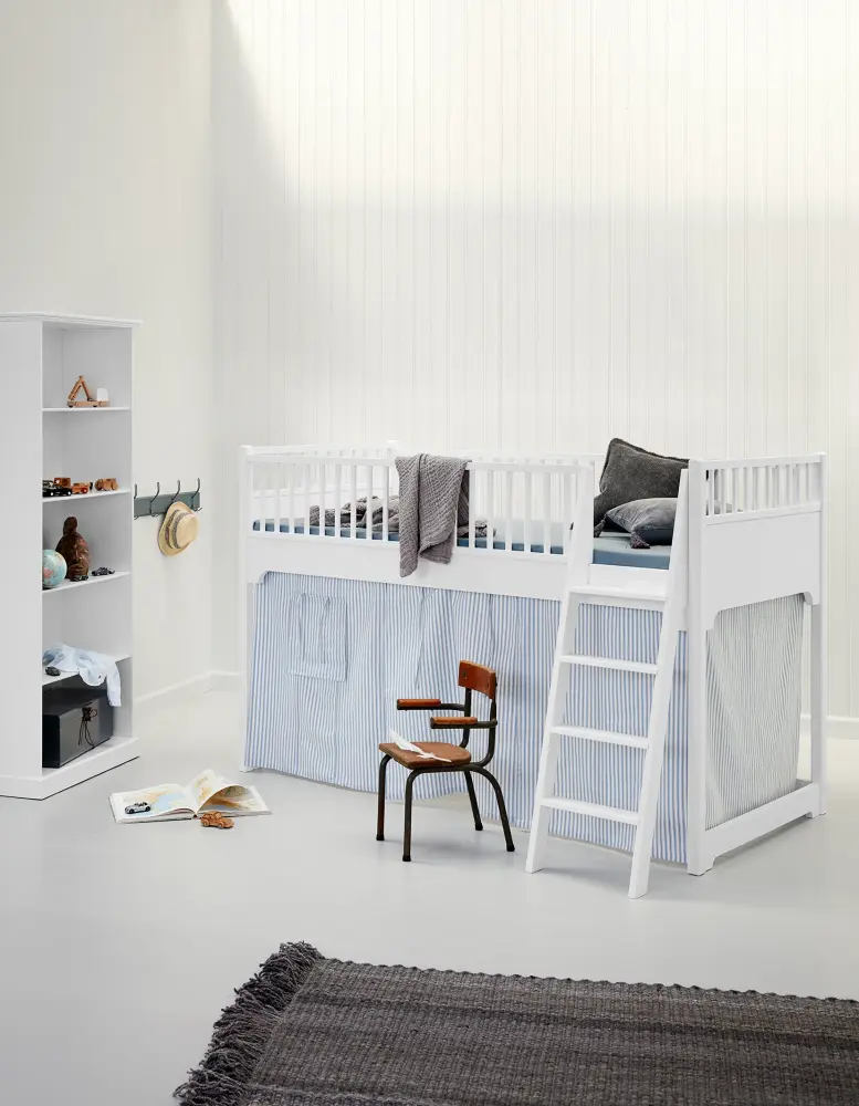 SEASIDE CLASSIC LOW LOFT BED, MARFIL para Cama King Size