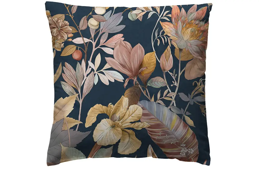 Funda de cojín Agramas Black 65X65 algodón 200 hilos