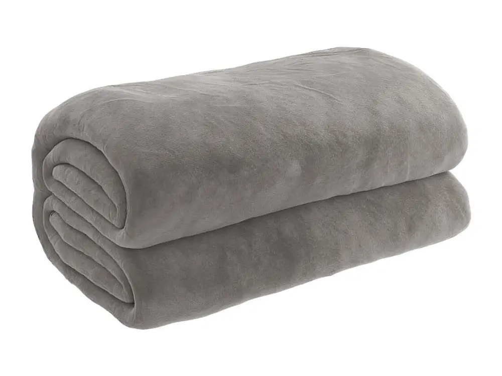 vidaXL Manta con peso con funda gris 120x180 cm 5 kg tela