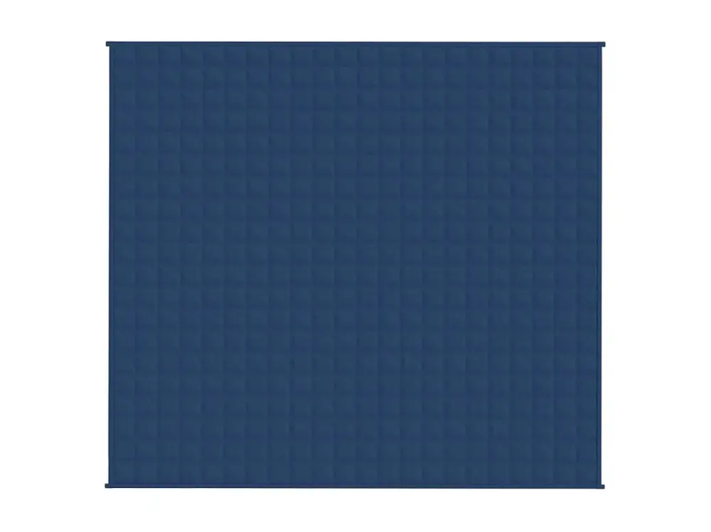 vidaXL Manta con peso tela azul 200x220 cm 9 kg