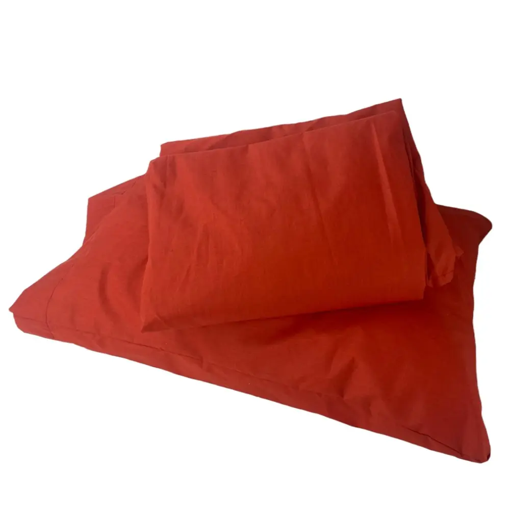 Juego de sábana Almoda King Size Chedron (Cajon, Plana y 2 Fundas) para Dormir Fresco en Verano