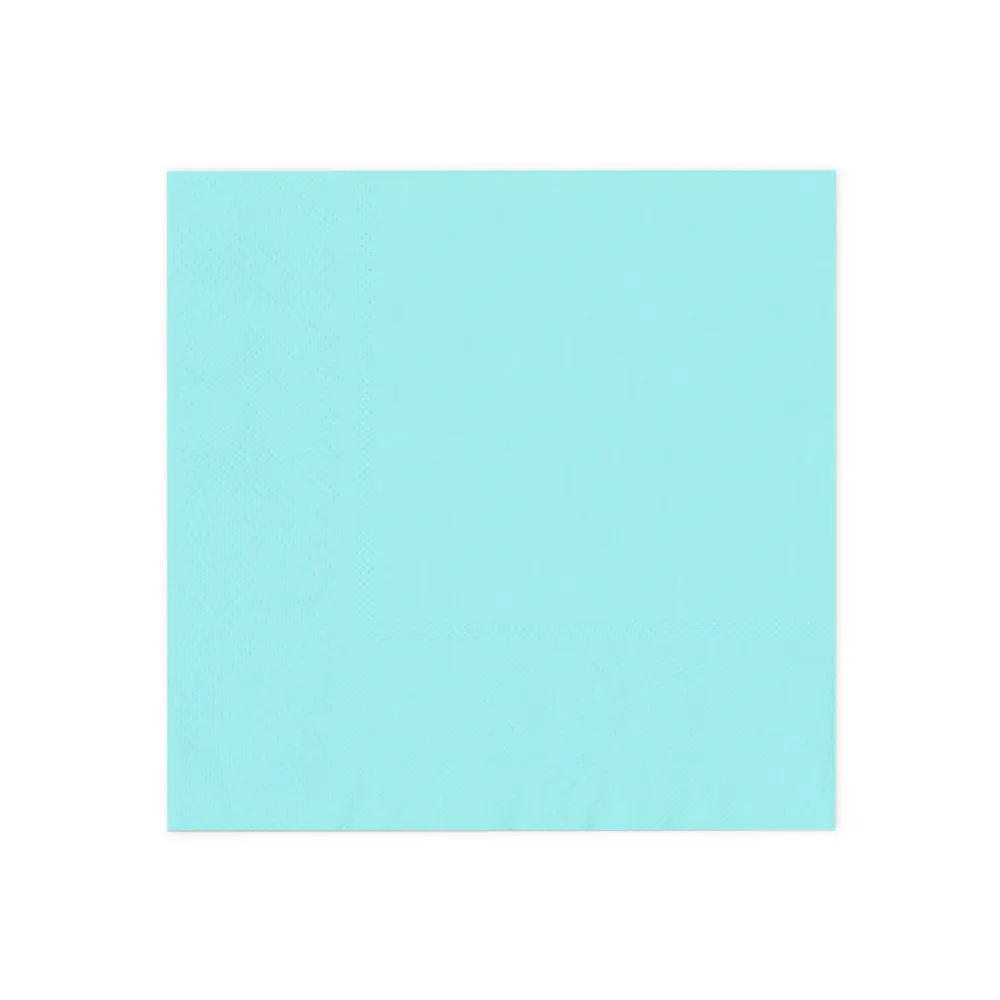 Servilletas turquesa 10 uds