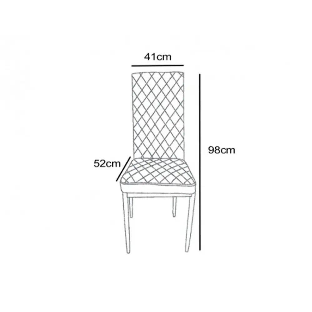Conjunto de comedor Mármol 1 mesa + 6 sillas de comedor negro/gris para Exteriores