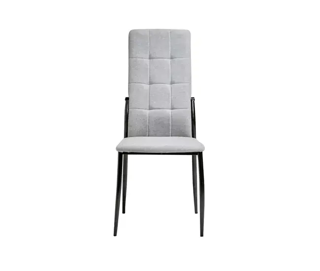 Taburete Alto Silla de comedor CATARINA gris obvio