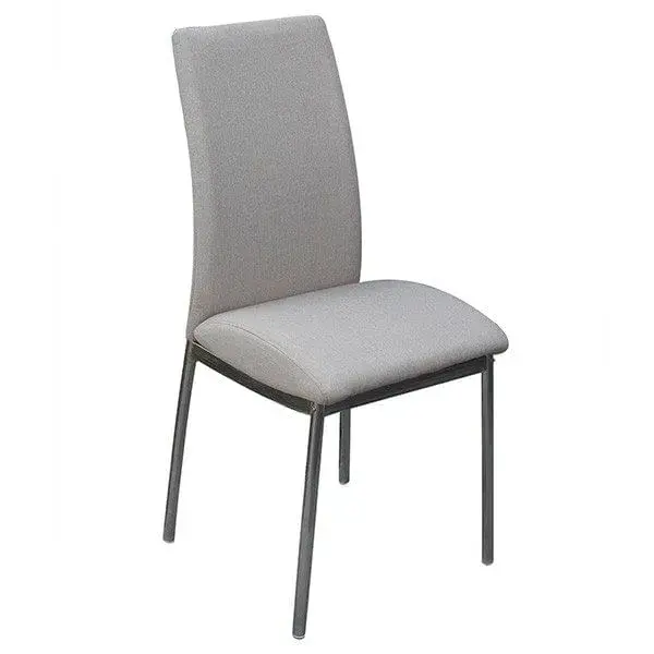 Vitrina Exhibidora Silla comedor Nevada tapizado marfil
