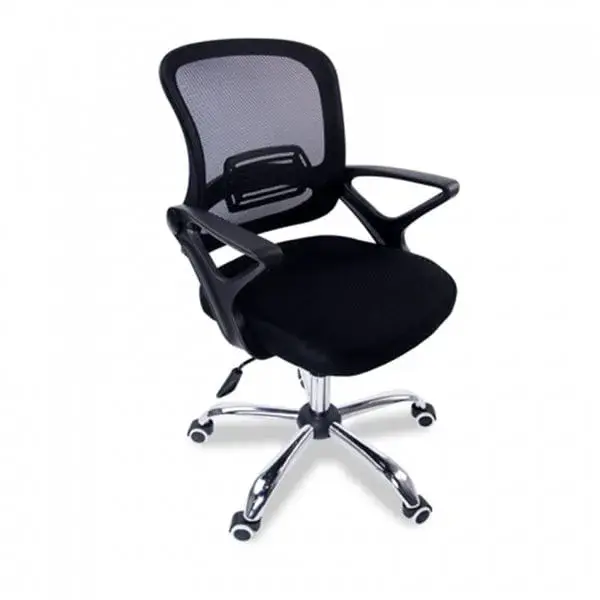 Silla escritorio Brisa negro 93-101x60x60 cm con Garantí de 2 ños