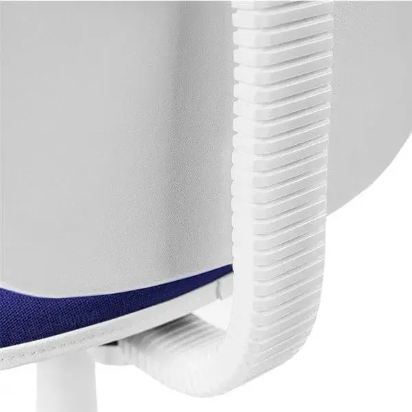Silla de escritorio Dolphin giratoria azul/blanco 79-91x54x54 cm Set de 3 Piezas