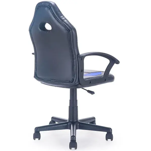 Silla Gaming You giratorio regulable polipiel negro/azul 95-105x60x60 cm