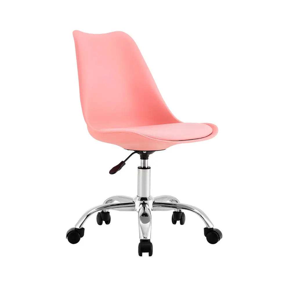 Silla de escritorio con ruedas eyre 97x47x58cm thinia home