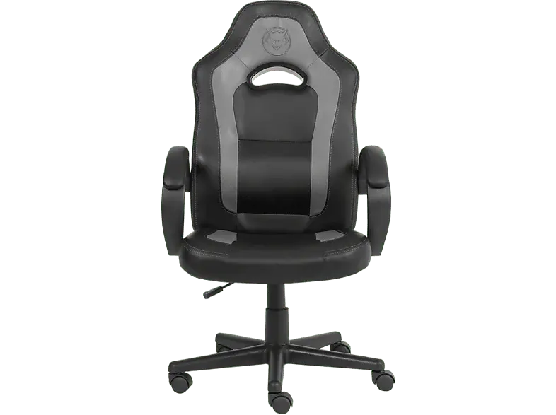 QWARE Chaise gaming Delta Noir (QW GS-250BL) Chaise gaming Noir para Sala de Entretenimiento