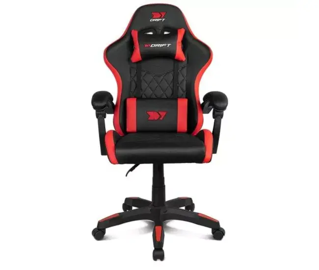 Silla Gaming DRIFT DR35BR Rojo con Altura Regulable