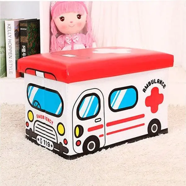 Caja / puf ambulancia