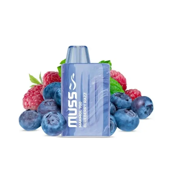 Muss Mármol 700 Puffs Blueberry Razz