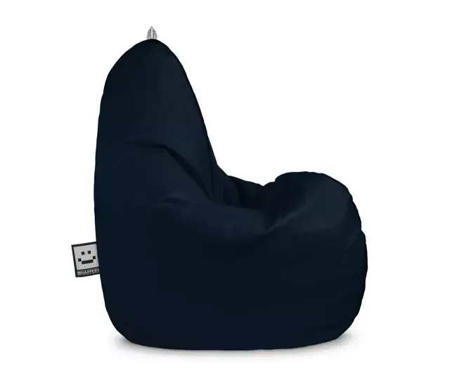 Puff Pera Relax Polipiel para Exterior o Interior Azul Turbio Infantil HAPPERS