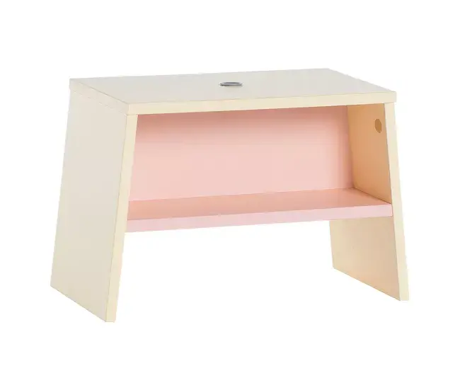 Taburete infantil con estante de almacenamiento L46 cm - Tuli