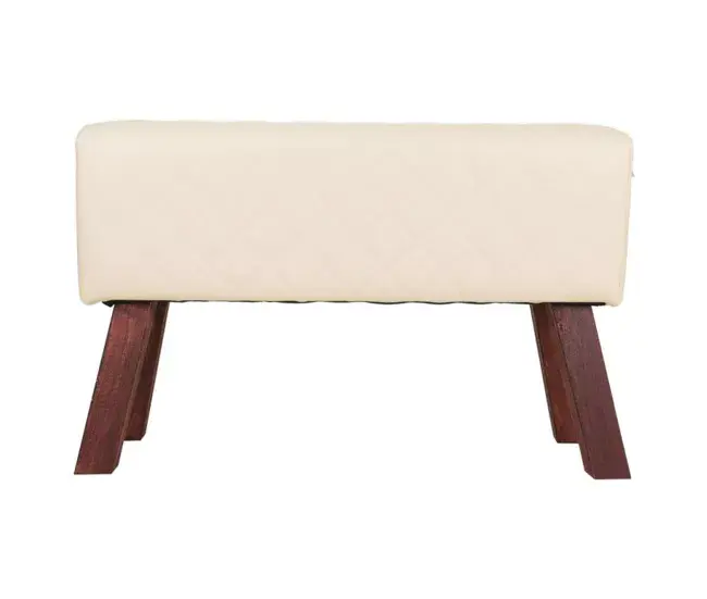 Taburete tapizado arena 72x30x47h