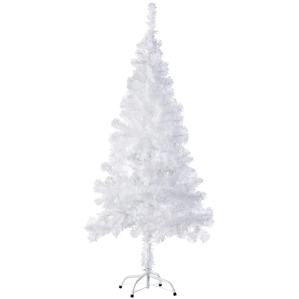 Premium para Árboles Grandes Árbol de navidad artificial con soporte metálico blanco