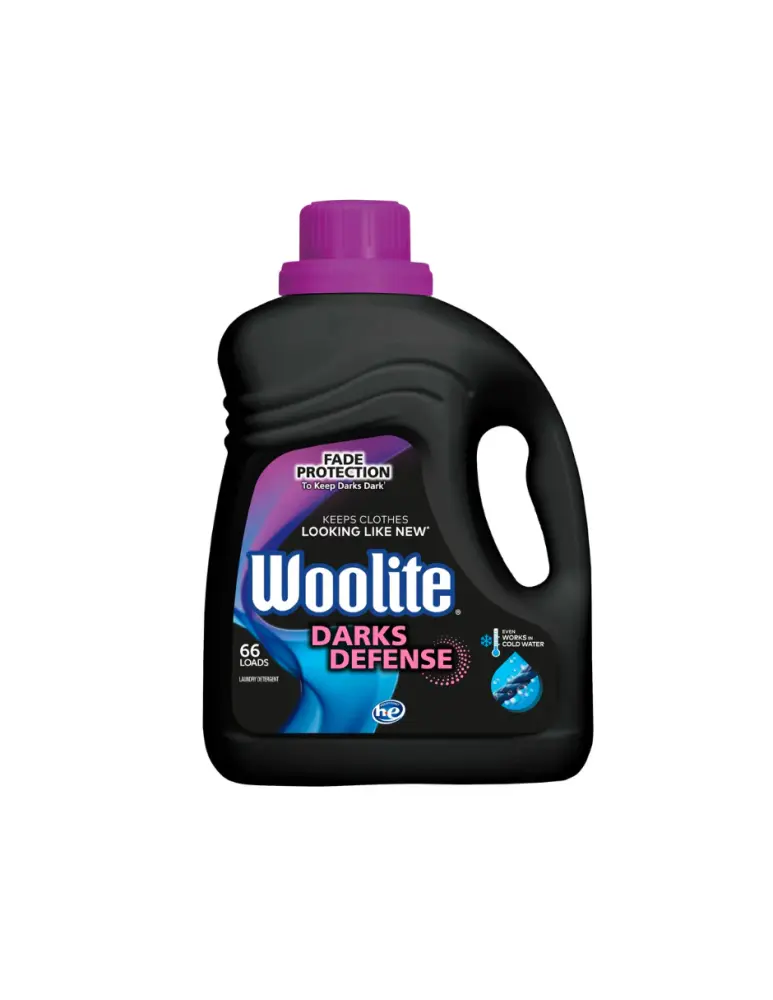 Certificado sin Tóxicos Woolite Detergente líquido para ropa oscura 2.9L