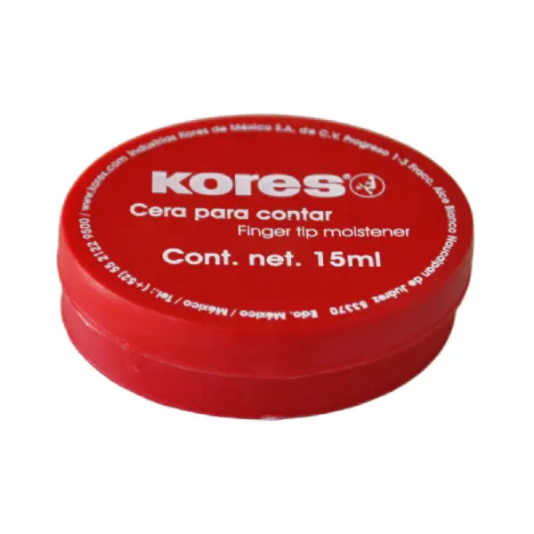 CERA PARA CONTAR 15 ML KORES