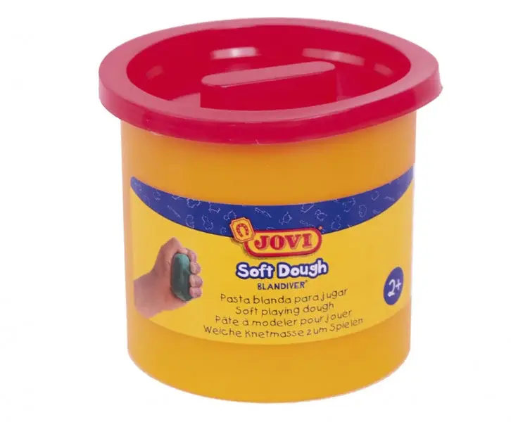 Jovi Soft Dough Blandiver Pack con 5 Botes de Pasta de Modelar 110gr - Blanda y Adaptable - Facil de Amasar y Moldear - Id...