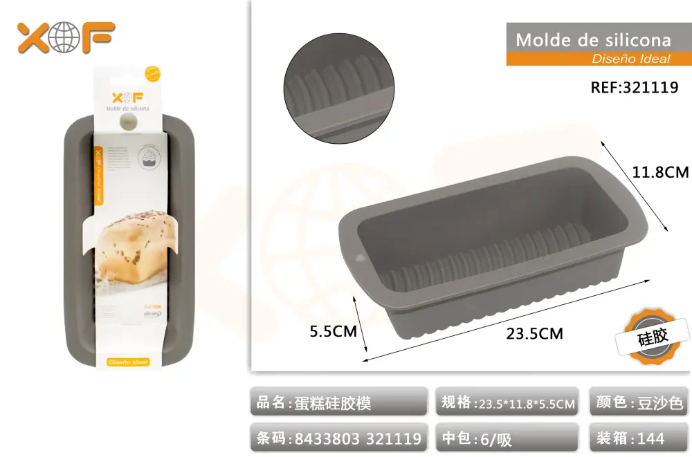 MOLDE DE SILICONA 3.5*11T