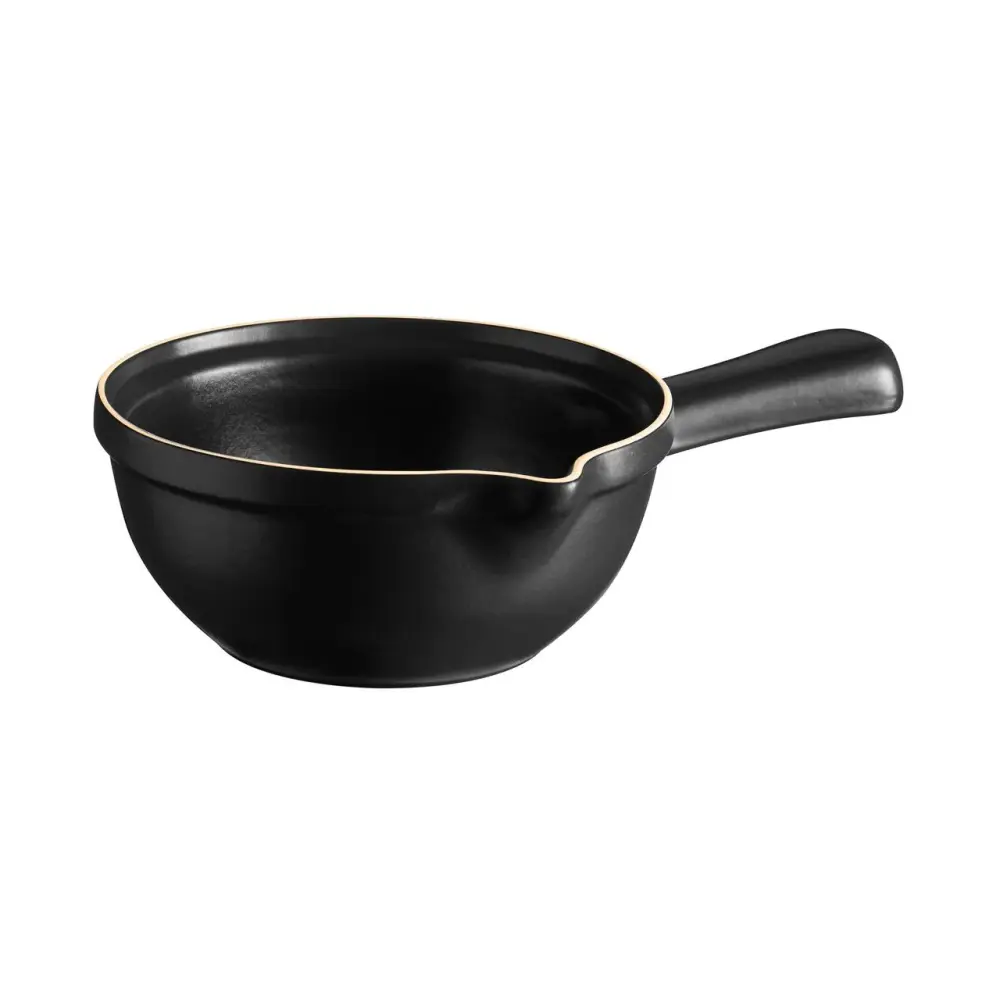 Salsero Para Parrilla BBQ Negro