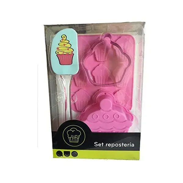 Set de Moldes de Reposterí Silicona (4 pcs)