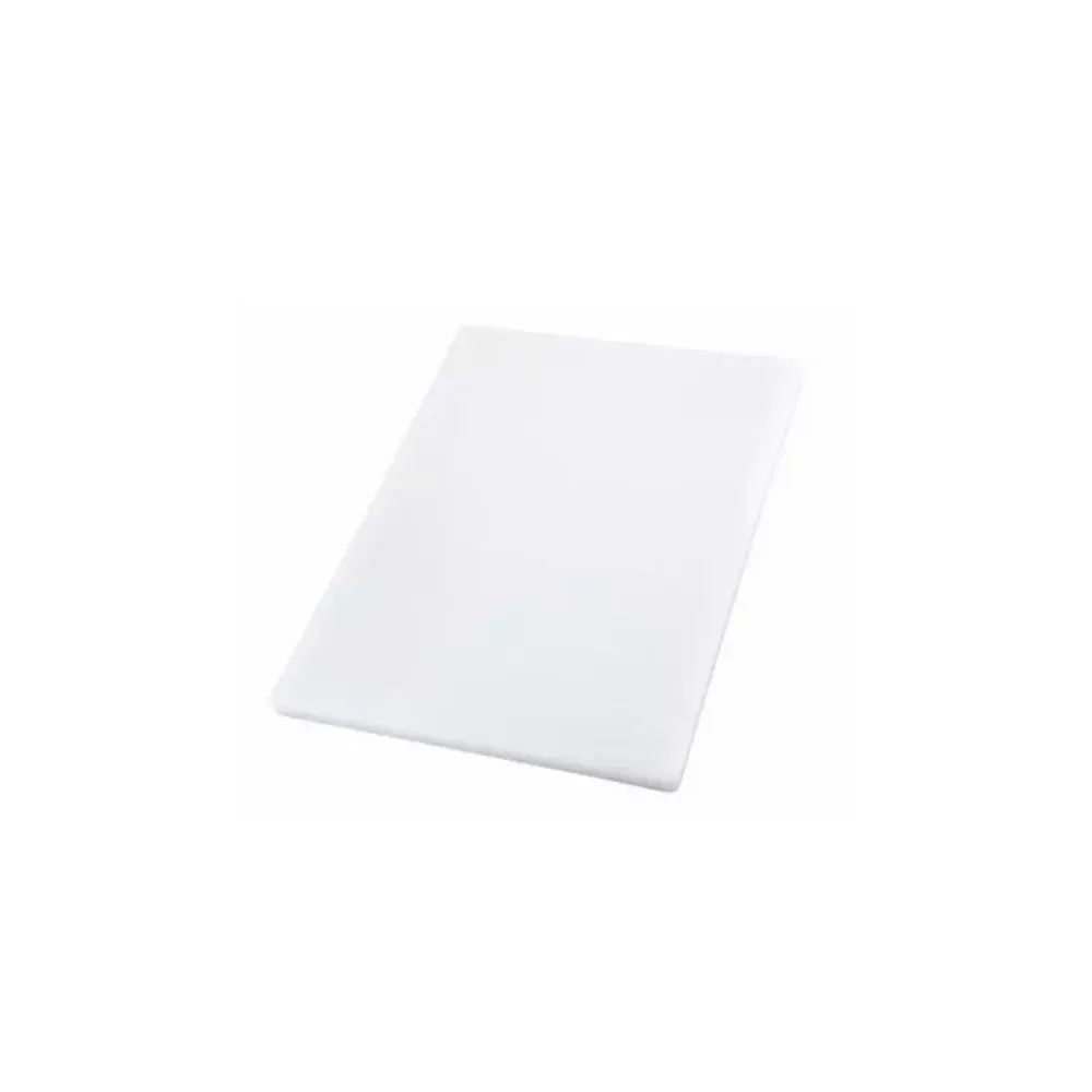 Profesional de Acero Inoxidable Tabla de corte blanca #112083