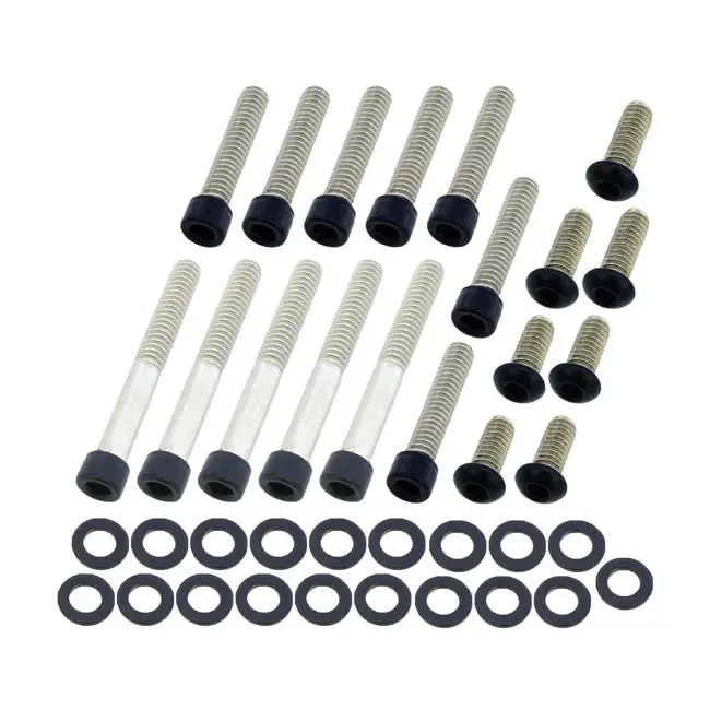 Colador de Malla Screws4Bikes, Kit De Tornillos Tapa Primaria Para Harley Davidson