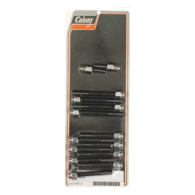 Set Premium de Cocina Colony, Juego De Tornillos Para Caja De Balancín Sportster. Estilo Tapa, Cromado Para Harley Davidson