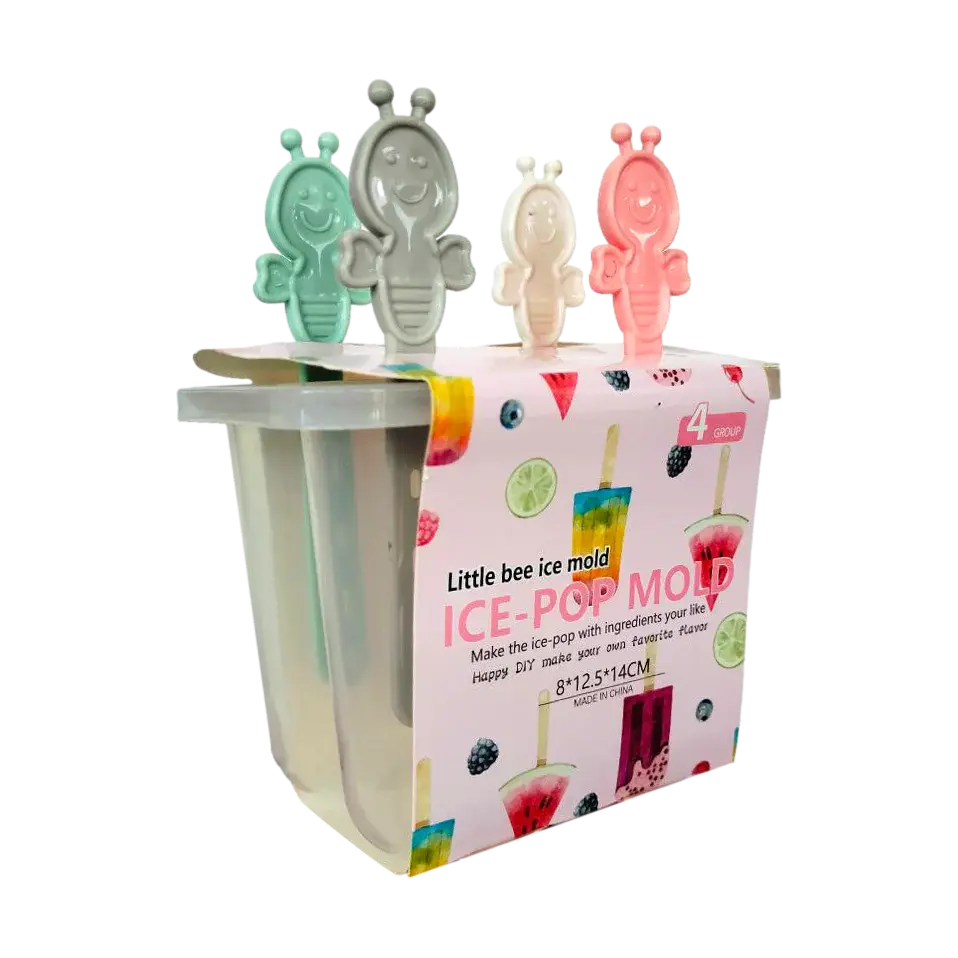 MOLDE PALETAS ABEJAS X4 PZS 0023 MUNBE Resistente al Calor