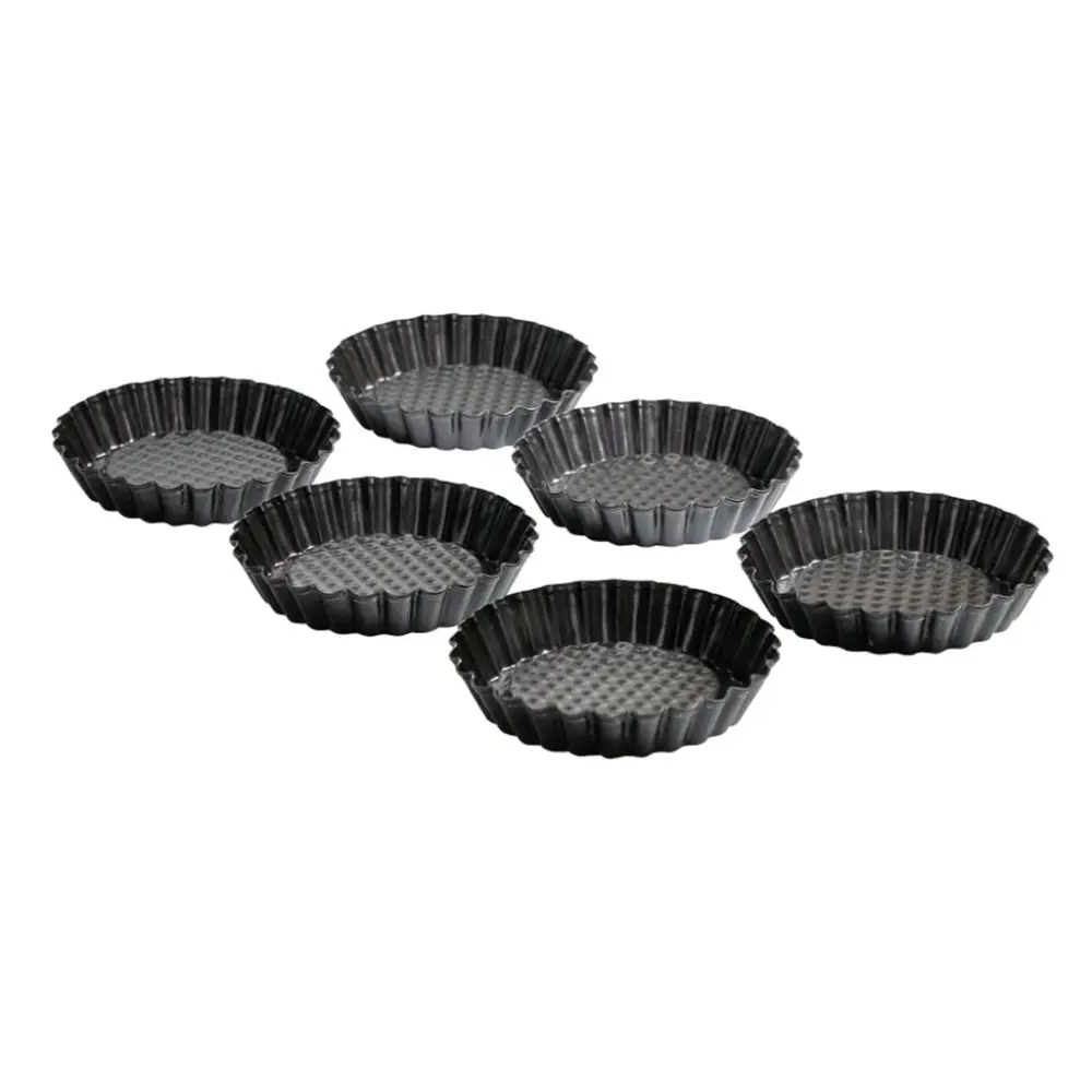 Set de 6 moldes para tartaletas Kaiser de WMF con Mangos Ergonómicos